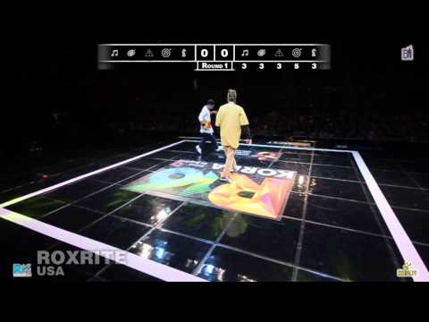 ROXRITE (USA) vs UZEE ROCK (Ukraine) | R16 Korea 2012 World Finals Bboy Solo | Quarter Final