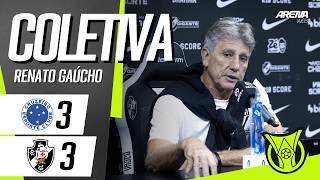 COLETIVA RENATO GAÚCHO | AO VIVO | Cruzeiro x Vasco - Brasileirão 2026