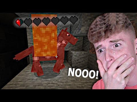 Saying GOODBYE To My Minecraft Horse.. (You Will Cry)