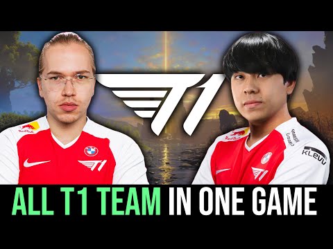 ALL T1 Roster in ONE GAME — Ana, Topson, Kuku, Xepher, Whitemon