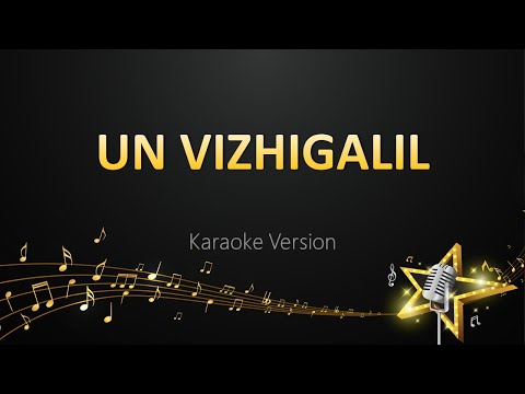 Un Vizhigalil - Anirudh Ravichander (Karaoke Version)
