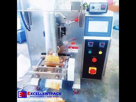Sachet Packaging Machine for Dhal Bean - Volumetric Cup System