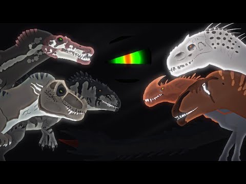 team spinosaurus vs team apex dinos {dinosaur battle} | FULL CUT | PPANIMAN | ANIMATION