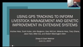 Using GPS tracking to inform livestock management and genetic improvement in extensive systems