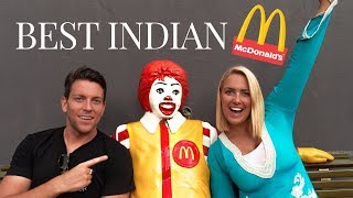 TRYING MCDONALDS IN INDIA | 1st MCDONALDS IN 5 YEARS