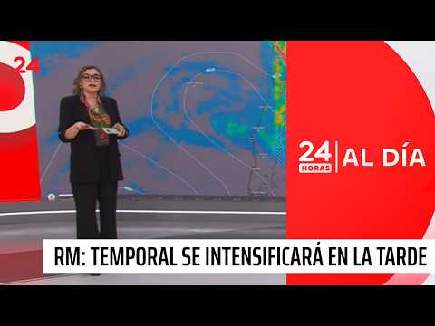 Alerta en Santiago: peak del sistema frontal concentrará 20 mm. de lluvia en solo tres horas
