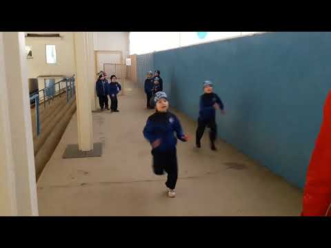 HC Slovan Louny ročník 2011 10.3 rozcvička modrý a bílý tým