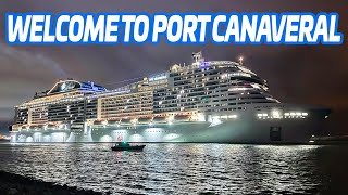 MSC Grandiosa Joins the Parade in Port Canaveral!