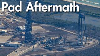 A Closer Look At The Damage To New Glenn's Launch Pad