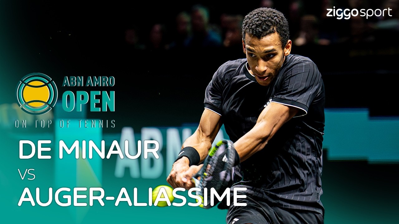 TOPNIVEAU IN DE FINALE VAN DE ABN AMRO OPEN!! 🎾😍 | De Minaur vs Auger-Aliassime | ABN AMRO Open 2026