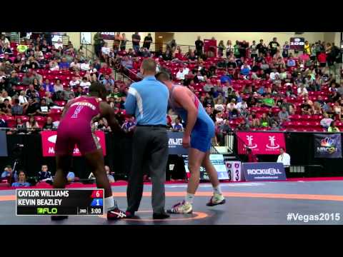 98 kg Finals - Caylor Williams (Army WCAP) vs Kevin Beazley (Virginia Beach RTC)