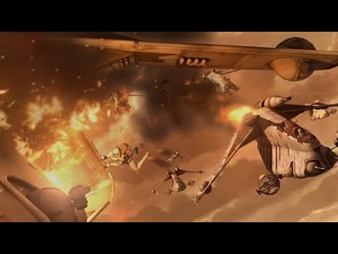 Second Battle of Geonosis - Landing at Point Rain [4K HDR] - Star Wars: The Clone Wars