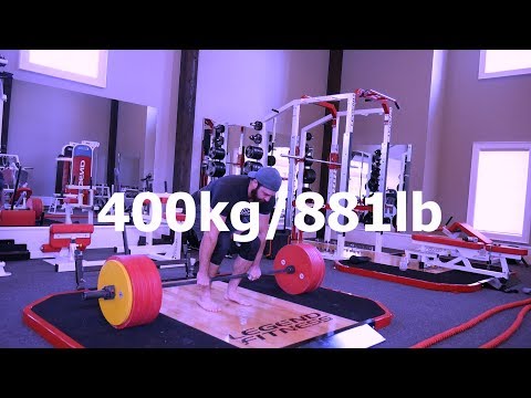 400kg/881lb Conventional Deadlift- 10kg PR- what goes through my mind?