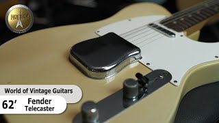 Video thumbnail for 1962 Fender Telecaster - "The World of Vintage Guitars" by No.1 Guitar Center
