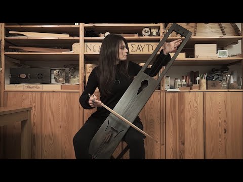 Tagelharpa Gran Bassa - A throat singing tagelharpa