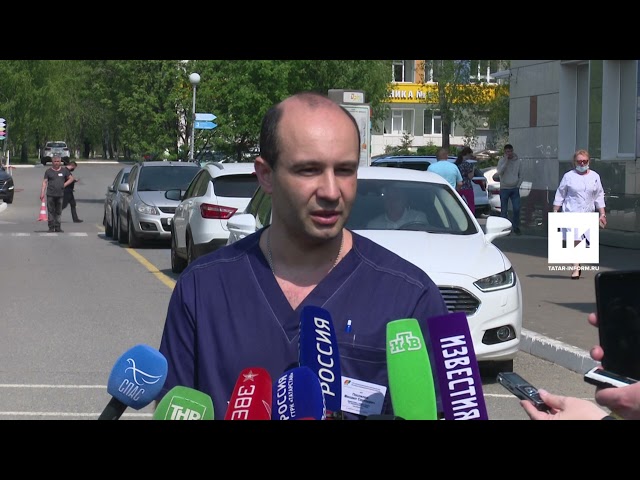 Врач ДРКБ сообщил о состоянии пострадавших в Казанской школе детей