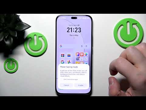 HONOR X70i – How to Enable Power Saving Mode