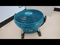 Makita DCF301Z Akumuliatorinis ventiliatorius 14,4V/18V, be akumuliatorių ir kroviklio!