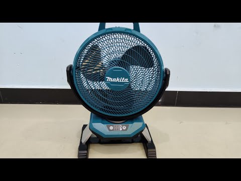 Makita DCF301Z Akumuliatorinis ventiliatorius 14,4V/18V, be akumuliatorių ir kroviklio! video