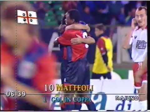 COPPA UEFA Cagliari Dinamo b  2 0  Matteoli rig    Oliveira