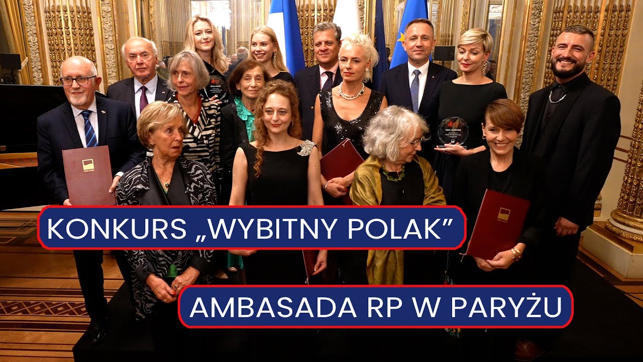 🎉 Wybitni Polacy we Francji 2024 nagrodzeni! 🎉 🎉 Wybitni Polacy we Francji 2024 nagrodzeni! 🎉