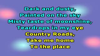 Hermes House Band   Take Me Home, Country Roads - Karaokê