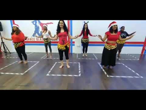 Dance blaze Christmas bellydance 2020