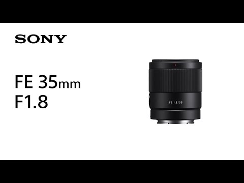  Sony FE 35mm F1.8 Large Aperture Prime Lens (SEL35F18F) :  Electronics