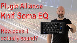 Video thumbnail for The NEW Plugin Alliance Knif Audio Soma EQ!!! A Mastering grade EQ!! How does it actually sound? by The Crates Motel