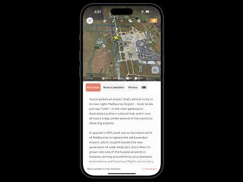 Live Flight Tracking - Virgin Australia VA208 - Adelaide to Melbourne | #audioguide #travelapp