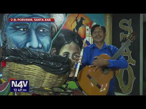 JAIME, EL PANADERO FLAUTISTA DE EL PORVENIR SANTA ANA | Noticias 4 Visión | El Salvador 