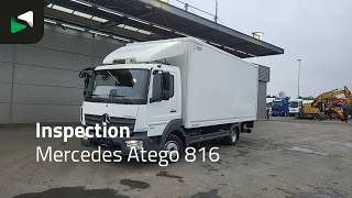 Mercedes-Benz Atego 816 4X2 8tonner 1000kg Ladebordwand Automatic Airco Euro 6 cami&oacute;n furg&oacute;n | Imagen 4 - Autoline