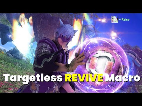 Revive teammates without targetting them! | FFXIV