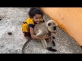 Unconditional Love And Compassion Between Mother Langoor And Little Girl Ipsita