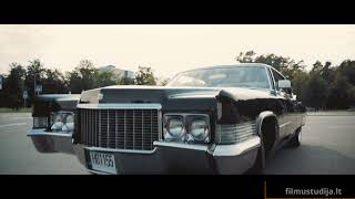 Ekskliuzyvinis Cadillac DeVille 1970 Cinematic B-Roll