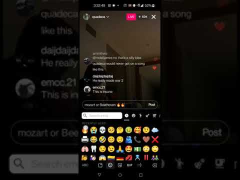 Quadeca - I'm Not Going anywhere (I'll Be Right Here) Production/Experiment Session, Full Live.