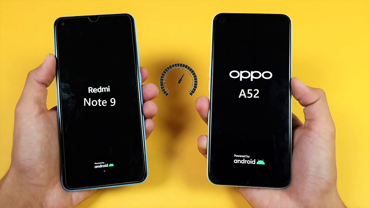 Xiaomi Redmi Note 9 (4GB) vs Oppo A52 (4GB) - Speed Test & Comparison!