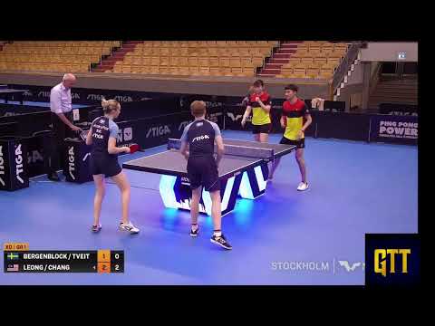 Leong/Chang (MAS) Vs Bergenblock/Tveit (SWE) | WTT Feeder Stockholm 2023 | Qualifying Round 2