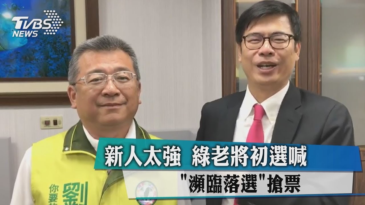 新人太強 綠老將初選喊「瀕臨落選」搶票