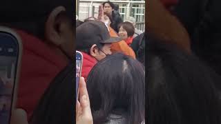 参政党・神谷宗幣代表、応援演説終了後