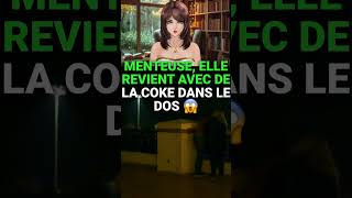 Menteuse, elle revient avec de la coke dans le dos 😱