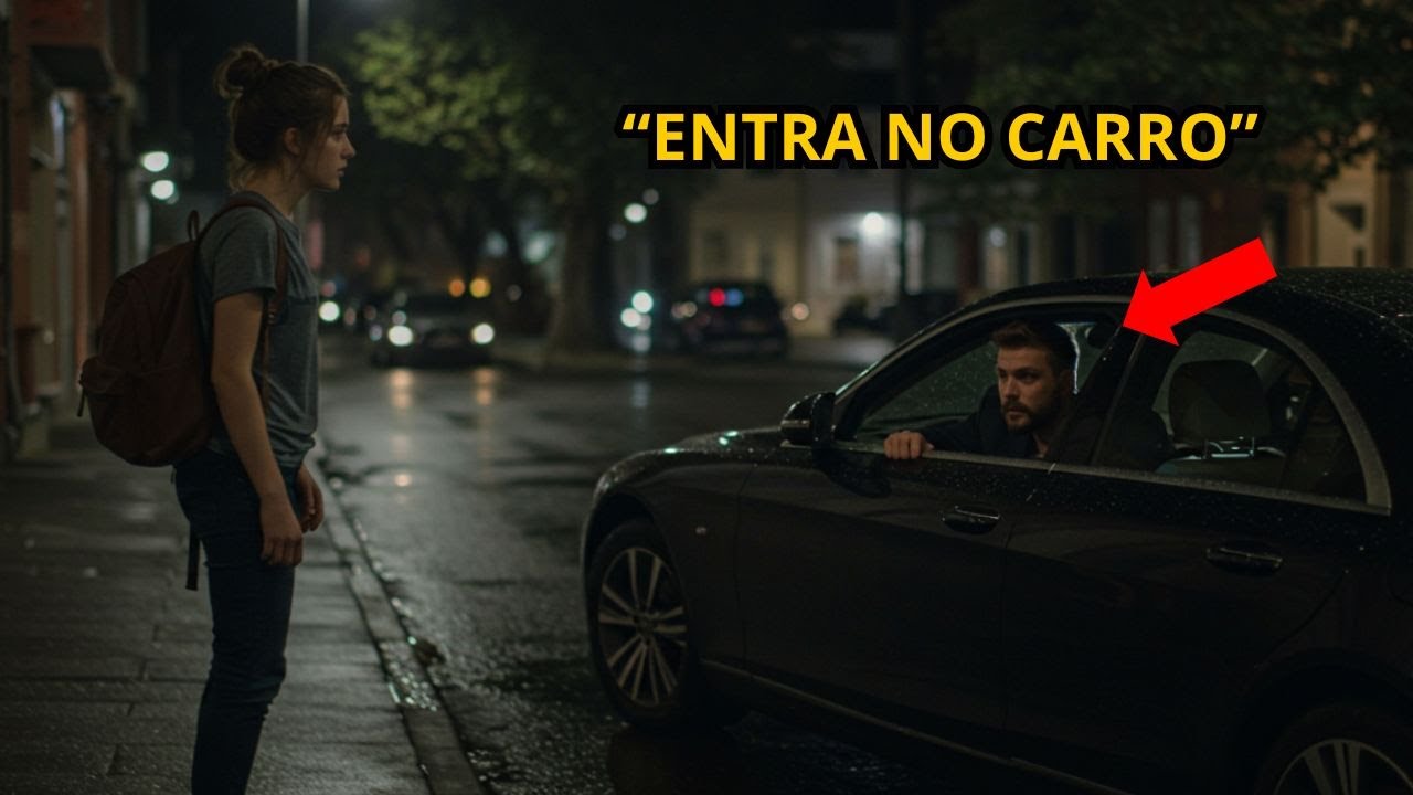 ELA, COM 19 ANOS, NÃO TINHA PRA ONDE IR… ATÉ UM MILIONÁRIO PARAR DIANTE DELA E DIZER: ENTRA NO CARRO