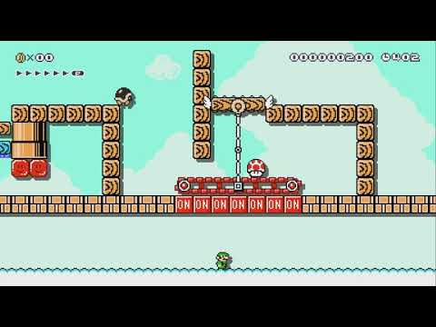 Rescue the Mushroom! by MrRavine - Super Mario Maker 2 - No Commentary 1bv