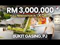 He Transformed This Bukit Gasing Bungalow in Just 130 Days | RM3,000,000