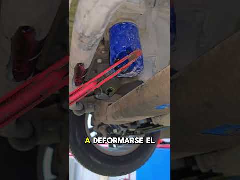 CÓMO QUITAR un FILTRO DE ACEITE atascado 😤 (Tuve que destruirlo) #shorts