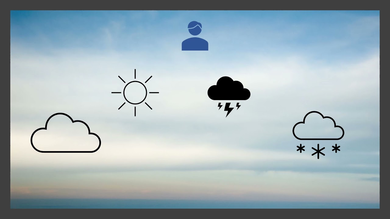 What is the metaphor for the clouds being marshmallows in the sky