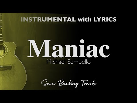 Maniac - Michael Sembello (Acoustic Karaoke) ©