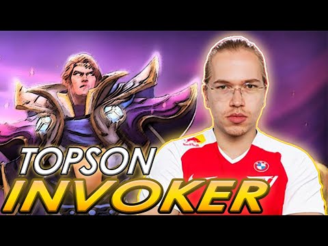 TOPSON SPAMMING INVOKER TOPSON INVOKER FULL GAMEPLAY DOTA 2 PRO HIGHLIGHTS