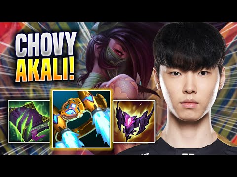CHOVY IS SO CLEAN WITH AKALI! - GEN Chovy Plays Akali MID vs Lissandra! | Season 2023