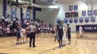 preview picture of video 'Dominion Christian Schools Boys Basketball Wins 2012-2013 GISA 1AAA Region Championship'